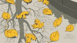 젖은 낙엽 정신