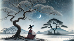 조각달에 스민 그리움의 노래