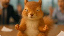 화가 나지만, 나는 지성인일 때